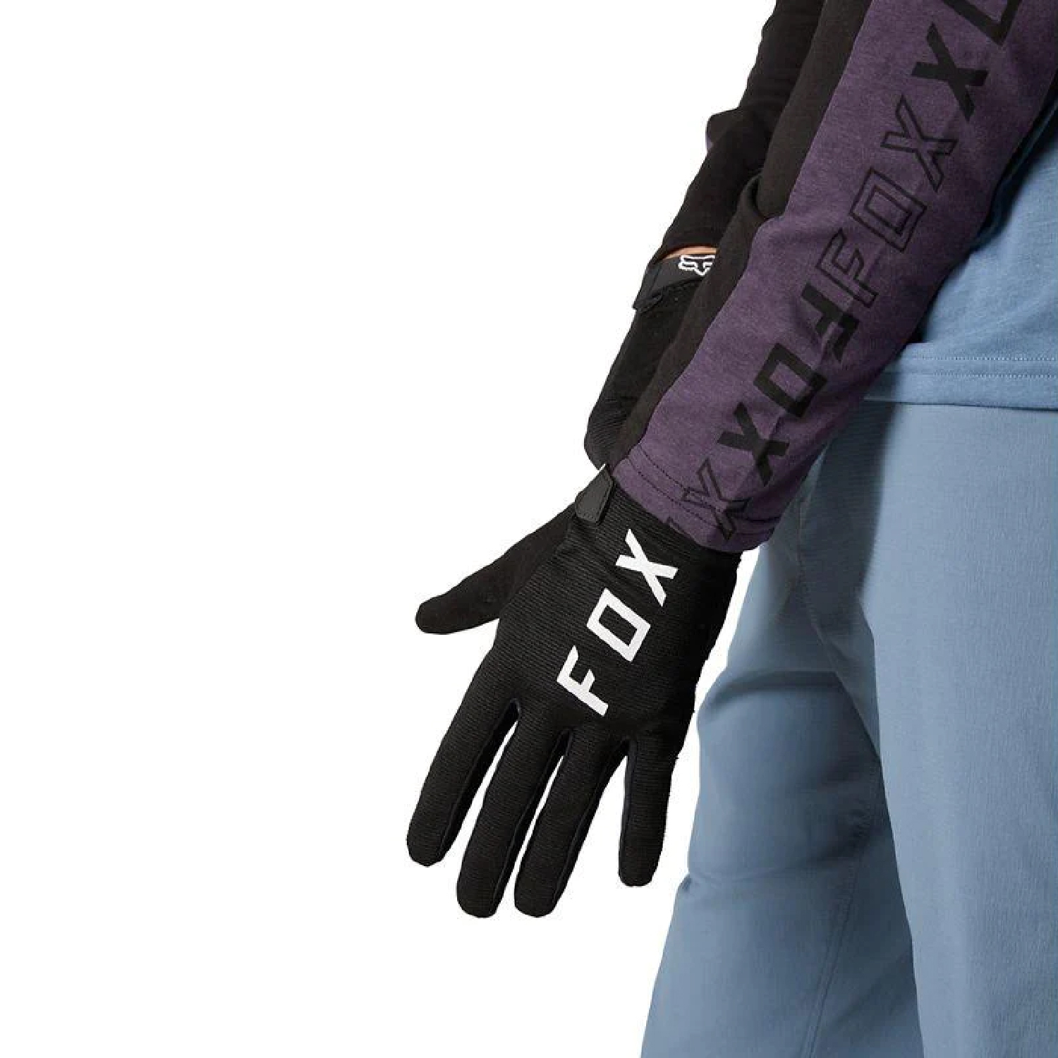 Guantes Bicicleta Ranger Gel Negro Fox - Dualtron CL