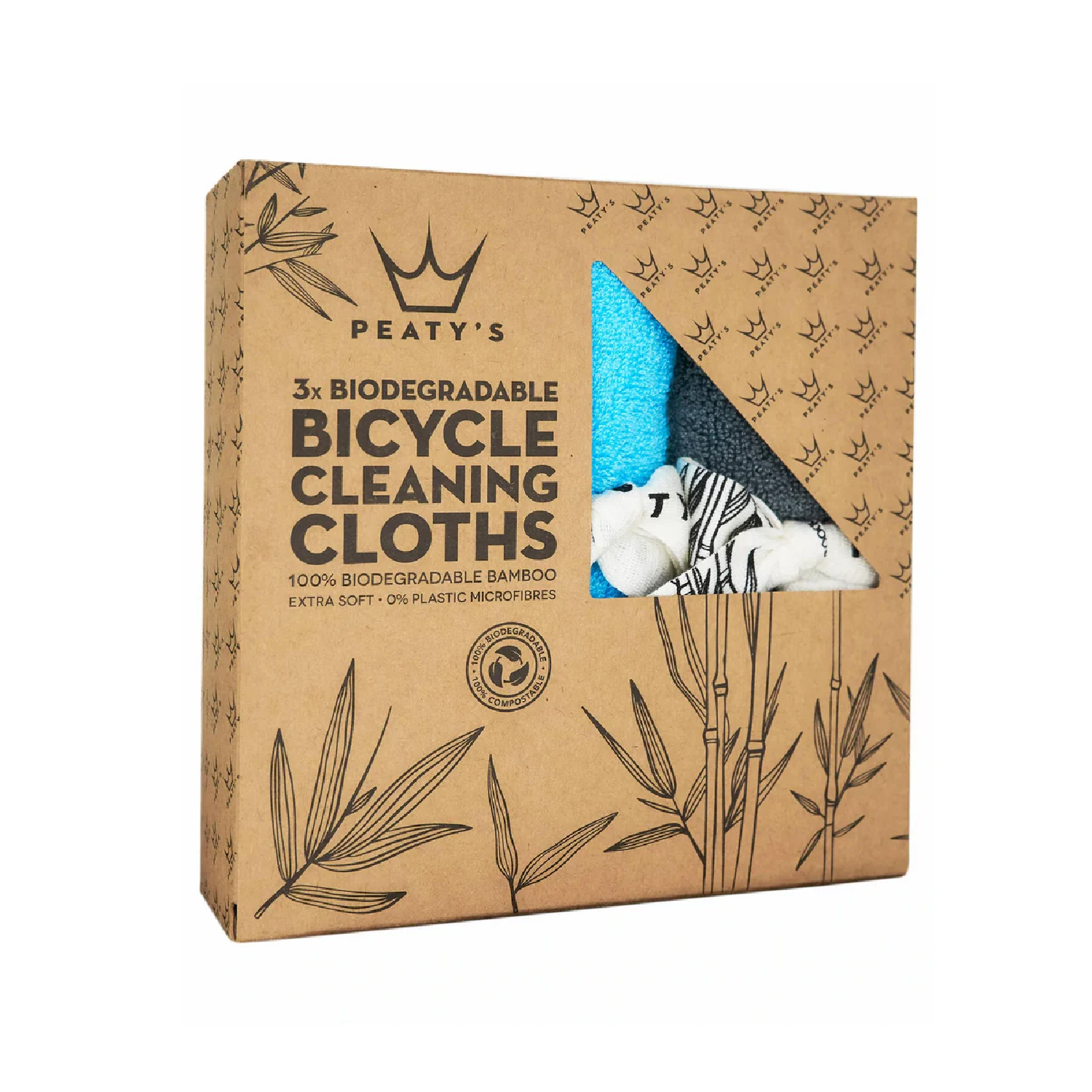 Paños De Limpieza Bicicleta Bamboo Peaty’s